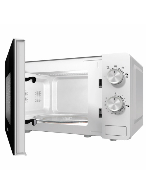 Микроволновая печь GORENJE MO20E1W, объем 20 л, мощность 800 Вт, механическое управление, белая