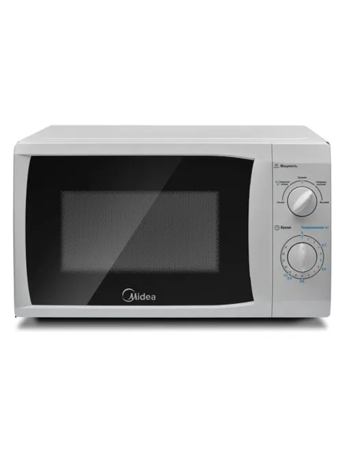 Микроволновая печь MIDEA MM720CFB объем 20 л, мощность 700 Вт, механическое управление, белая