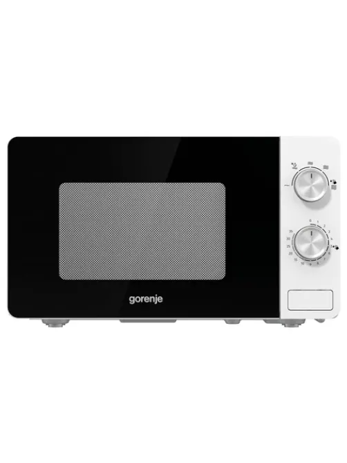 Микроволновая печь GORENJE MO20E1W, объем 20 л, мощность 800 Вт, механическое управление, белая