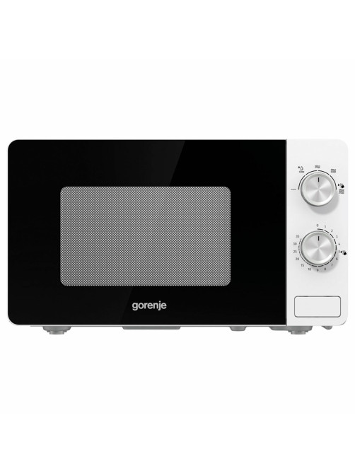 Микроволновая печь GORENJE MO20E1W, объем 20 л, мощность 800 Вт, механическое управление, белая