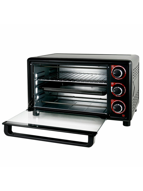 Мини-печь CENTEK CT-1537-30, 1600 Вт, 30 л, таймер 90 мин., черная