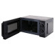 Микроволновая печь SONNEN MW2070BL-6MB, 20 л, 700 Вт, таймер, механическое управление, ручка, черная, 454983