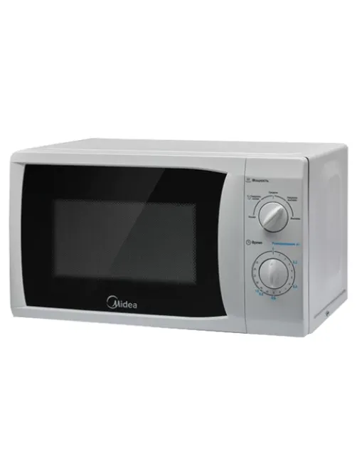 Микроволновая печь MIDEA MM720CFB объем 20 л, мощность 700 Вт, механическое управление, белая