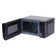 Микроволновая печь BRASSON (БРАССОН) MW2070D-8BL, 20 л, 700 Вт, таймер, 8 АВТО ПРОГРАММ, дисплей, защита от детей, черная, 454979