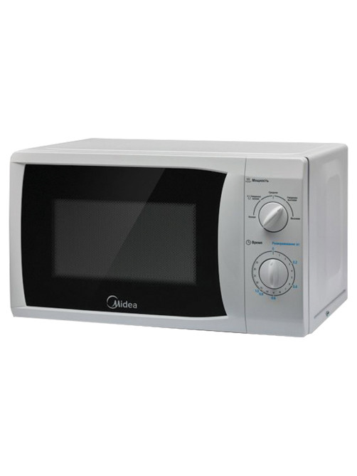Микроволновая печь MIDEA MM720CFB объем 20 л, мощность 700 Вт, механическое управление, белая