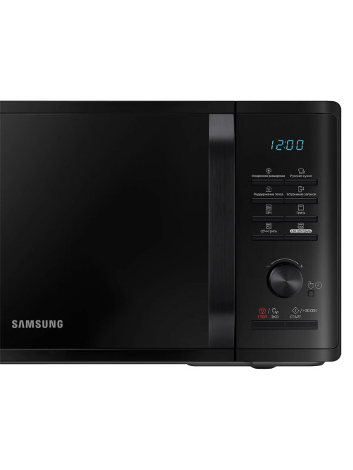 Микроволновая печь SAMSUNG MG23K3515AK/BW, объем 23 л, мощность 800 Вт, электронное управление, черная