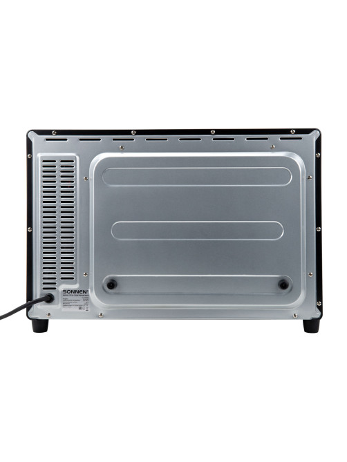 Мини-печь электрическая SONNEN EO-HL38K, 2000 Вт, 38 л, 3 режима нагрева, режим конвекции, таймер, механическое управление, черная, 458306