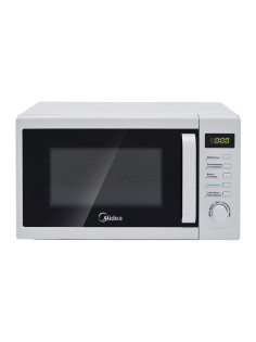 Микроволновая печь MIDEA AM820CUK-W объем 20 л, мощность 800 Вт, механическое управление