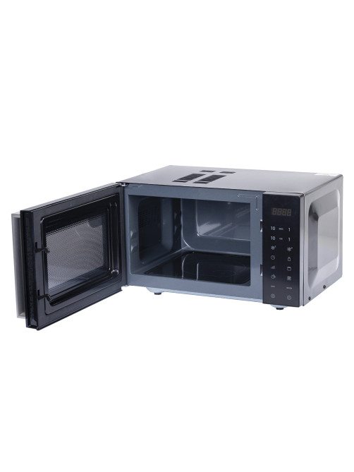 Микроволновая печь без поворотного стола BRASSON (БРАССОН) MW2390D-11GP, ГРИЛЬ, 9 ПРОГРАММ, 23л, 900Вт, сенсорное управление, черная, 454981