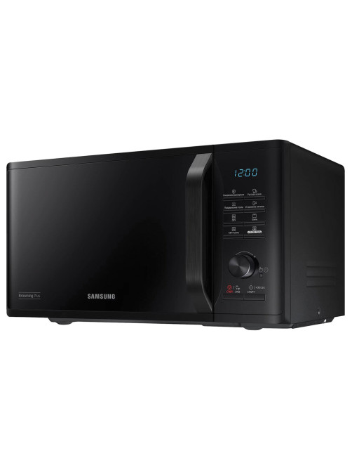 Микроволновая печь SAMSUNG MG23K3515AK/BW, объем 23 л, мощность 800 Вт, электронное управление, черная