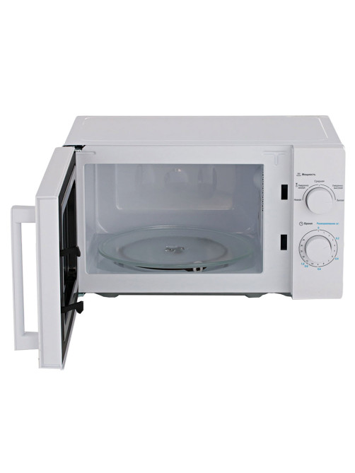 Микроволновая печь MIDEA MM720CY6-W объем 20 л, мощность 700 Вт, механическое управление, белая