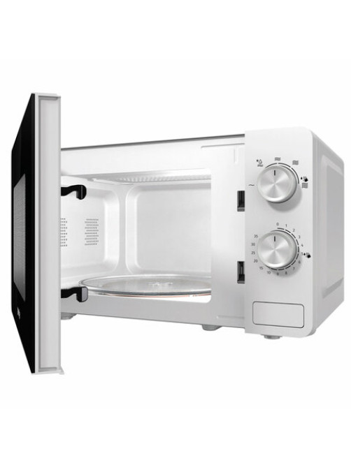 Микроволновая печь GORENJE MO20E1W, объем 20 л, мощность 800 Вт, механическое управление, белая
