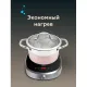 Настольная индукционная плита BQ (БИ-КЬЮ) HP121SS, 2400 Вт, 6 программ, электронное управление, серая, 86189881