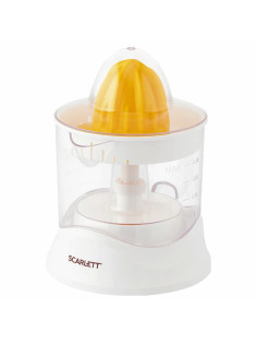 Соковыжималка для цитрусовых SCARLETT SC-JE50C02, 25 Вт, стакан 0,7 л, пластик, белый