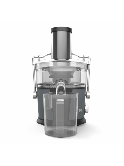 Соковыжималка BQ (БИ-КЬЮ) J1008, 1200 Вт, стакан 1,1 л, емкость жмыха 0,9 л, металл, серый, 86196937