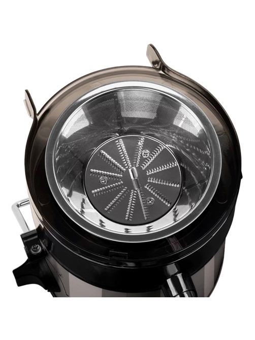 Соковыжималка SCARLETT SC-JE50S18, 800 Вт, стакан 0,6 л, емкость для жмыха 1 л, пластик, сталь/черный