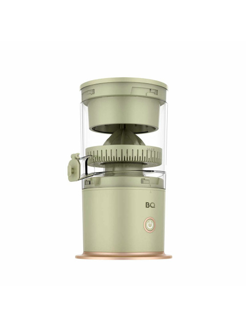 Соковыжималка для цитрусовых аккумуляторная BQ (БИ-КЬЮ) J3000, 45 Вт, стакан 0,2 л, пластик, зеленая, 86196906