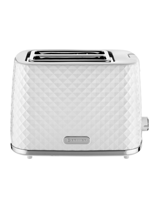 Тостер BRAYER BR2101, 930 Вт, 2 тоста, 7 режимов, пластик, белый