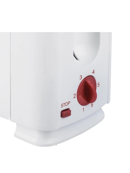 Тостер SCARLETT SC-TM11013, 650 Вт, 2 тоста, 6 режимов, сталь, белый