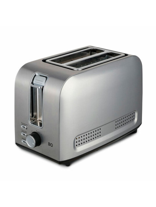 Тостер BQ (БИ-КЬЮ) T1009, 800 Вт, 2 тоста, 7 режимов, металлический, 86197956