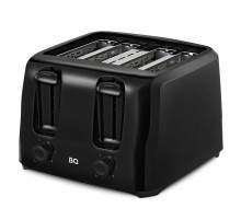 Тостер BQ (БИ-КЬЮ) T4001, 1400 Вт, 4 тоста, 6 режимов, пластик, черный, 86197957