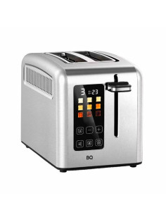 Тостер BQ (БИ-КЬЮ) T2002, 950 Вт, 2 тоста, 9 режимов, сенсорное управление, нержавеющая сталь, 86197754