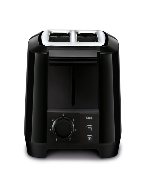 Тостер MOULINEX LT140811, 800 Вт, 2 тоста, 7 режимов, пластик, черный, 8010000210