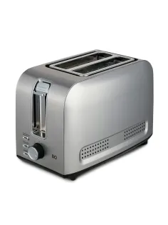 Тостер BQ (БИ-КЬЮ) T1009, 800 Вт, 2 тоста, 7 режимов, металлический, 86197956