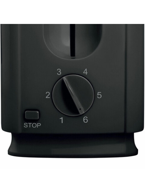 Тостер SCARLETT SC-TM11012, 650 Вт, 2 тоста, 6 режимов, металл/пластик, черный/серебро
