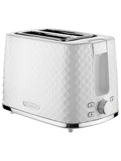 Тостер BRAYER BR2101, 930 Вт, 2 тоста, 7 режимов, пластик, белый