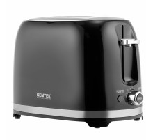 Тостер CENTEK CT-1432, 850 Вт, 2 тоста, 7 режимов, пластик, черный, CT-1432 BLACK