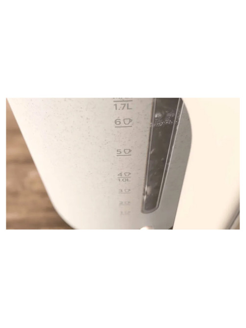 Чайник PHILIPS HD9365/10, 1,7 л, 2200 Вт, закрытый нагревательный элемент, пластик, слоновая кость