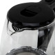 Чайник электрический SONNEN KT-1807, 1,8 л, 2200 Вт, термостойкое стекло, внутренняя подсветка синяя, нержавеющая сталь, 455140