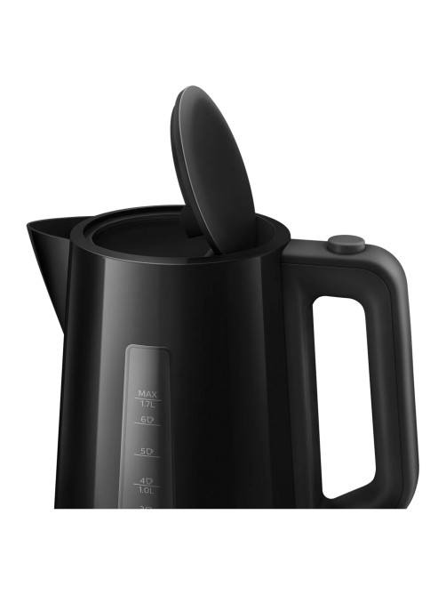 Чайник PHILIPS HD9318/20, 1,7 л, 2200 Вт, закрытый нагревательный элемент, пластик, черный