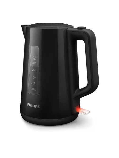 Чайник PHILIPS HD9318/20, 1,7 л, 2200 Вт, закрытый нагревательный элемент, пластик, черный