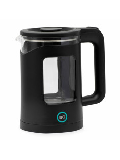 Чайник BQ (БИ-КЬЮ) KT2000G, 1,5 л, 1500 Вт, закрытый нагревательный элемент, стекло, черный, 86196739