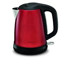 Чайник TEFAL KI270530, 1,7 л, 2400 Вт, закрытый нагревательный элемент, сталь, красный, 7211002431
