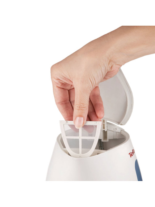 Чайник TEFAL KO29913E, 1,5 л, 2200 Вт, закрытый нагревательный элемент, пластик, белый, 7211000396