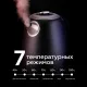 Чайник BQ (БИ-КЬЮ) KT1724SW, 1,7 л, 2200 Вт, закрытый нагревательный элемент, ТЕРМОРЕГУЛЯТОР, черный, 86195511