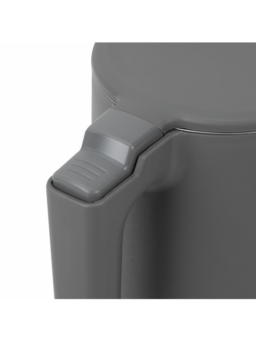 Чайник электрический с двойными стенками SONNEN KT-8719G, 1,5 л, 2200 Вт, графитовый, 454693