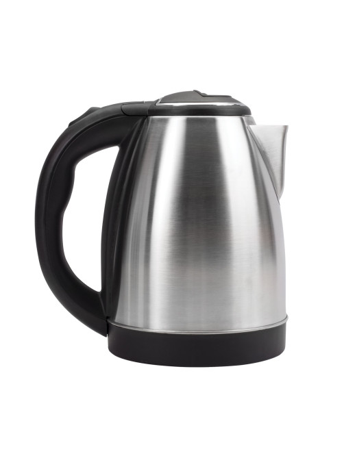 Чайник CROMEX (КРОМЕКС) KT-115, 1,5 л, 1500 Вт, закрытый нагревательный элемент, нержавеющая сталь, серебристый, 452925