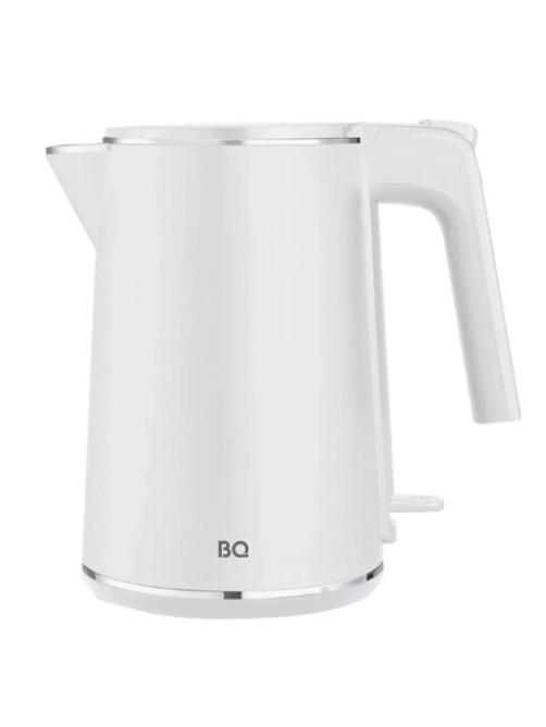 Чайник электрический с двойными стенками BQ (БИ-КЬЮ) KT1716P, 1 л, 1800 Вт, белый, 86199027