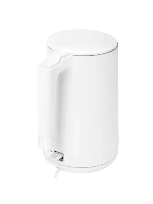 Чайник электрический с двойными стенками SONNEN KT-8719W, 1,5 л, 2200 Вт, белый, 454691