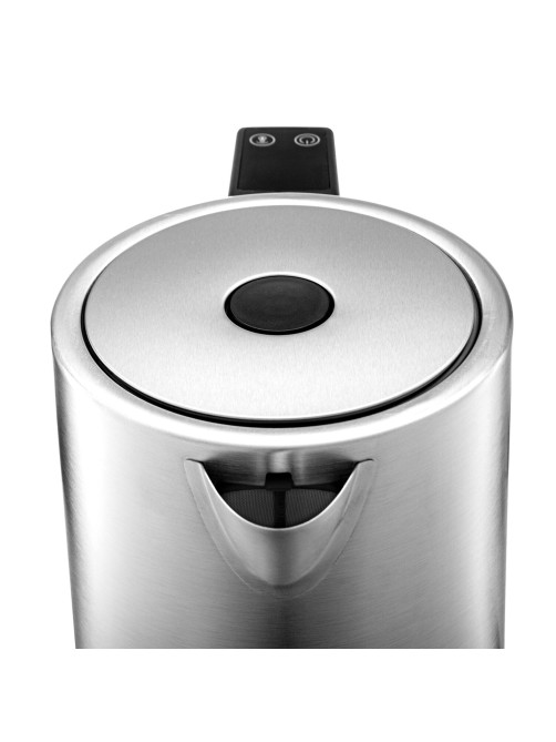 Чайник с терморегулятором BRAYER BR1060, 1,7 л, 2200 Вт, закрытый нагревательный элемент, сталь