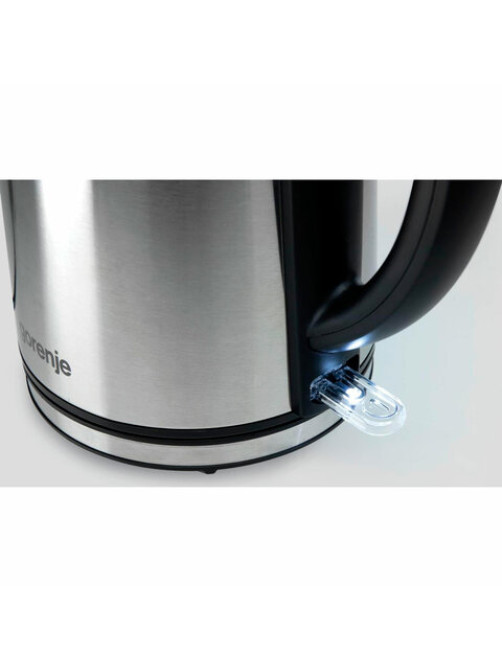 Чайник GORENJE K15DWS, 1,5 л, 2200 Вт, закрытый нагревательный элемент, металл, 740214