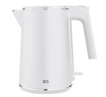 Чайник электрический с двойными стенками BQ (БИ-КЬЮ) KT1716P, 1 л, 1800 Вт, белый, 86199027