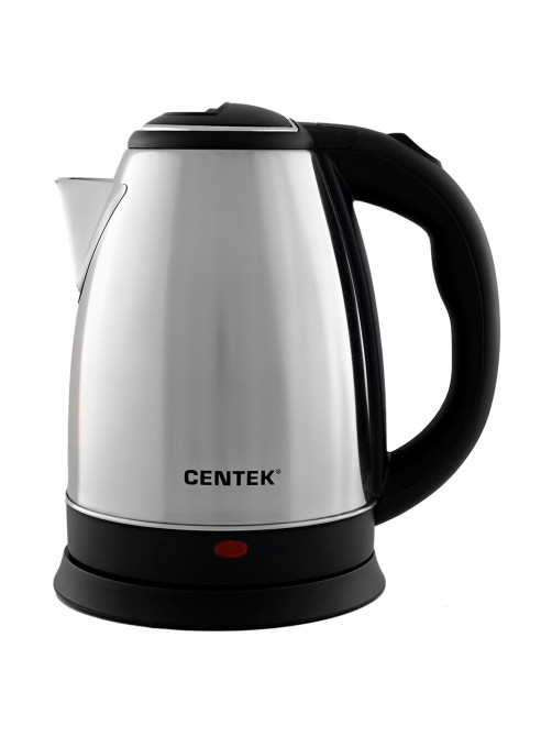 Чайник CENTEK CT-1068, 2 л, 2000 Вт, закрытый нагревательный элемент, сталь