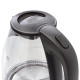 Чайник SONNEN KT-1786, 1,7 л, 2200 Вт, закрытый нагревательный элемент, стекло, 453422