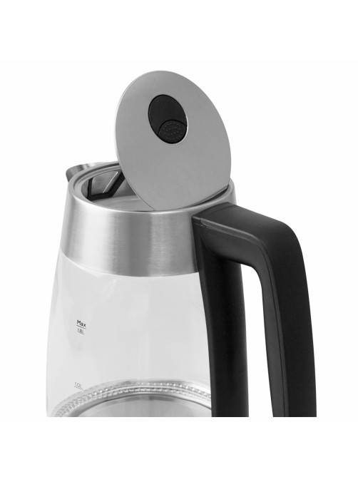 Чайник BQ (БИ-КЬЮ) KT1736G, 1,8 л, 2200 Вт, закрытый нагревательный элемент, ТЕРМОРЕГУЛЯТОР, стекло, 86190523