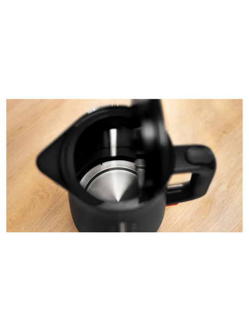 Чайник BOSCH TWK3M123, 1,7 л, 2400 Вт, закрытый нагревательный элемент, пластик, черный